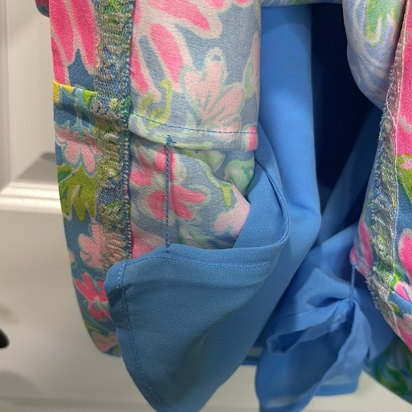 Lilly Pulitzer Tabby Shift Zanzibar Blue Bunny Business Size Small NWT - Picture 11 of 16